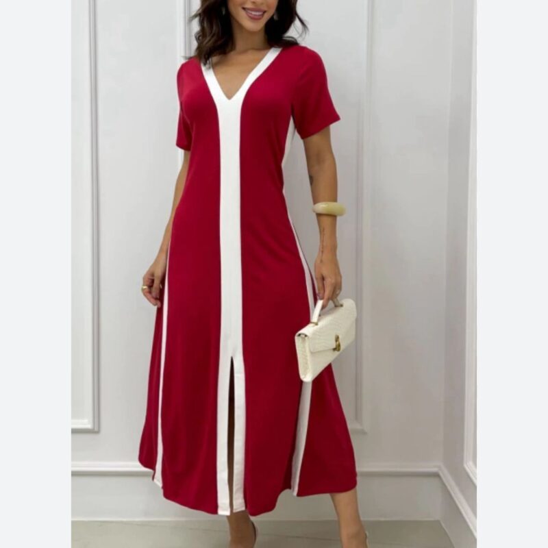 Camisetão Bicolor Vermelho