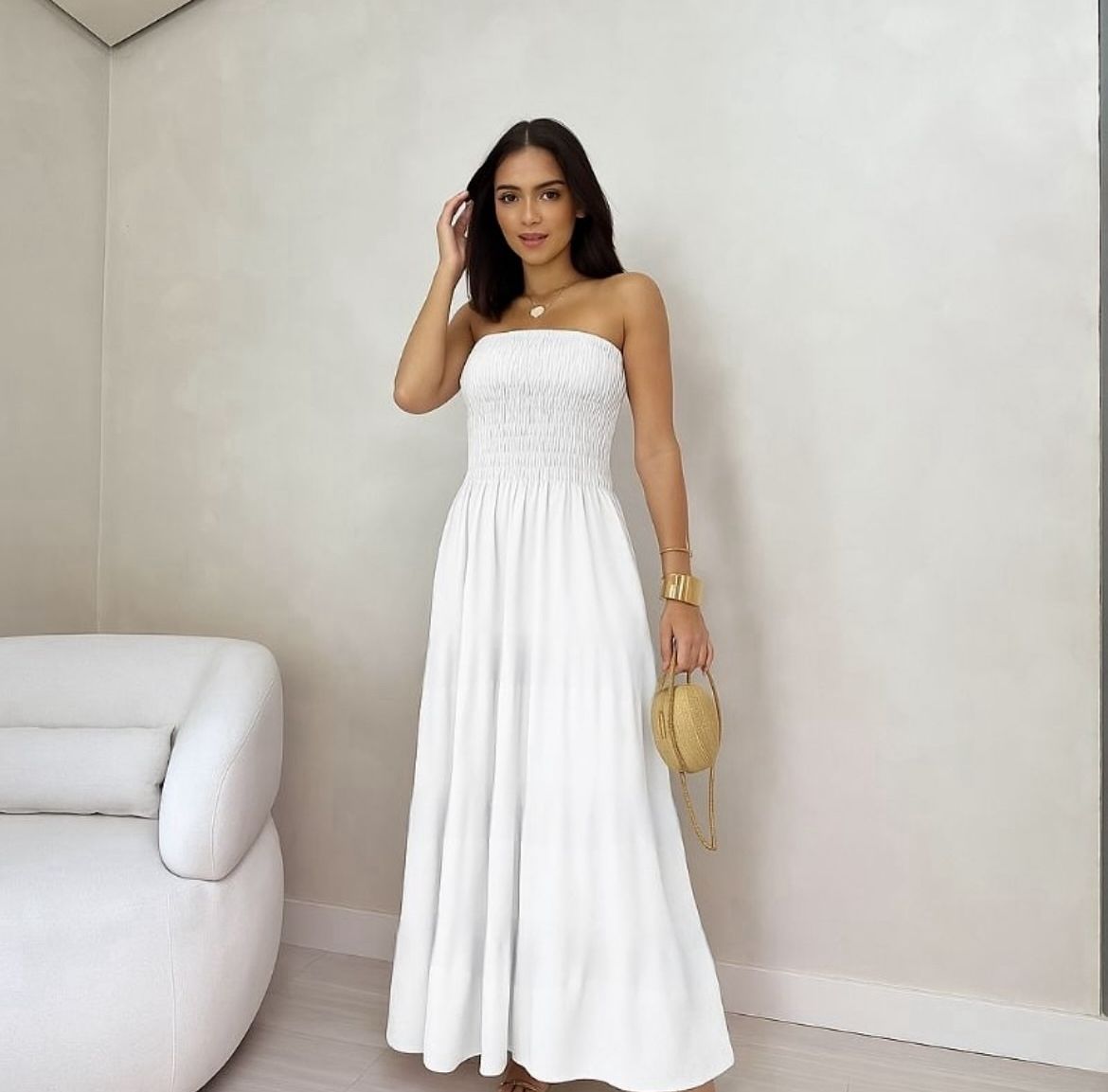 Vestido Tomara que Caia