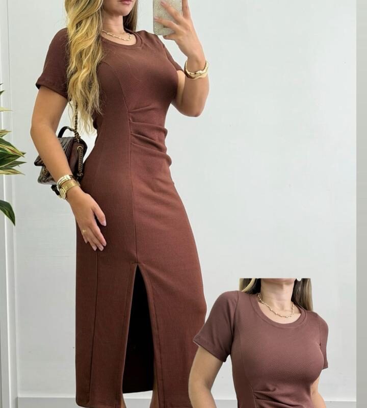Vestido Grampiado