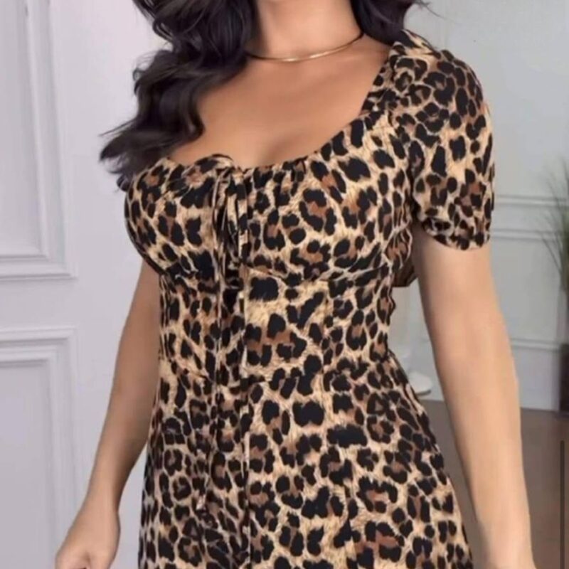 Macaquinho/Vestido Laura Onça